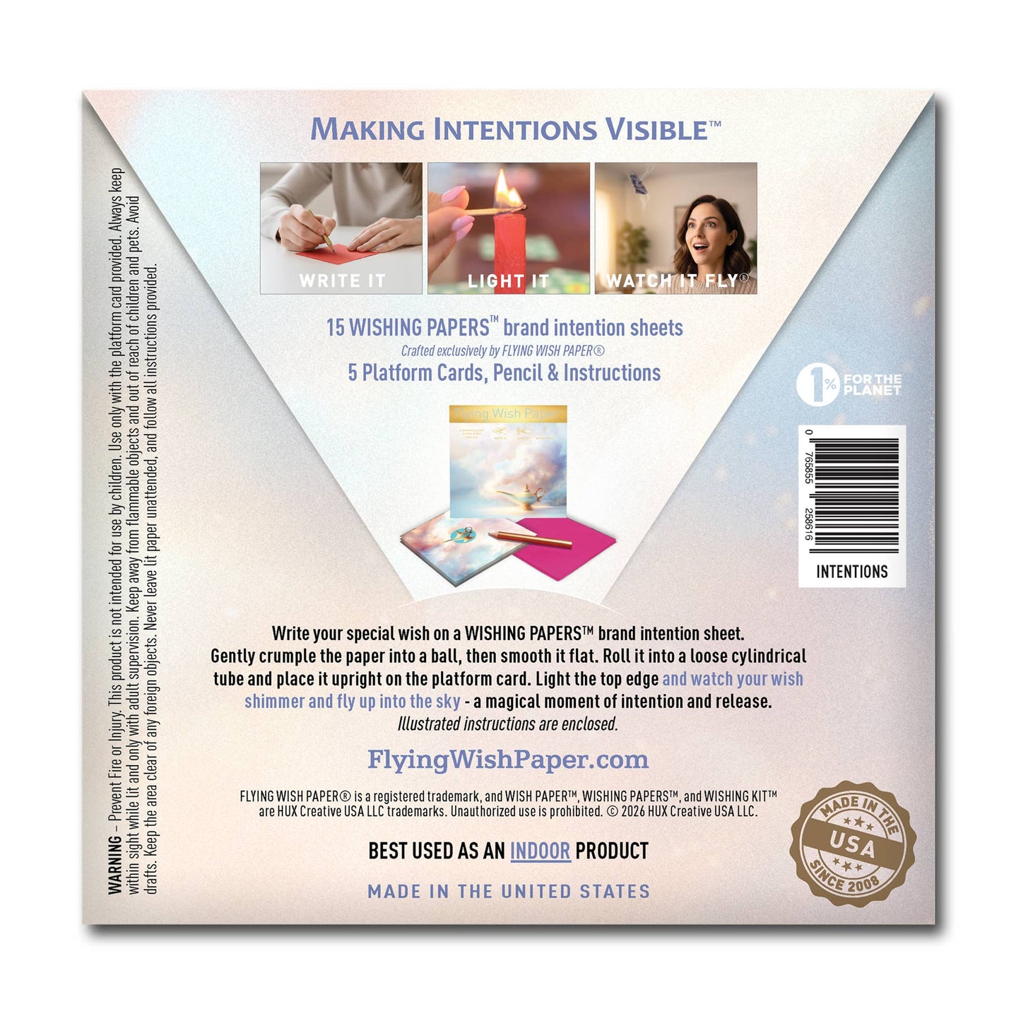 Intentions - Flying Wish Paper® Gift Kit