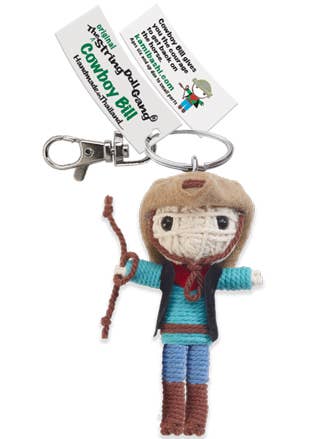 String Doll - Cowboy Bill Keychain