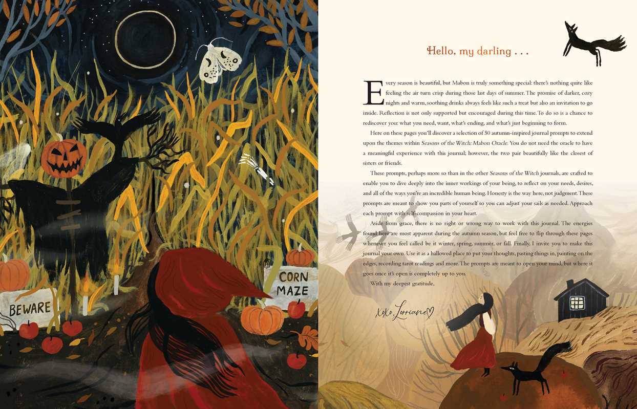 Seasons of the Witch Mabon Journal by Lorriane Anderson: Flexibound; 208 pages / English