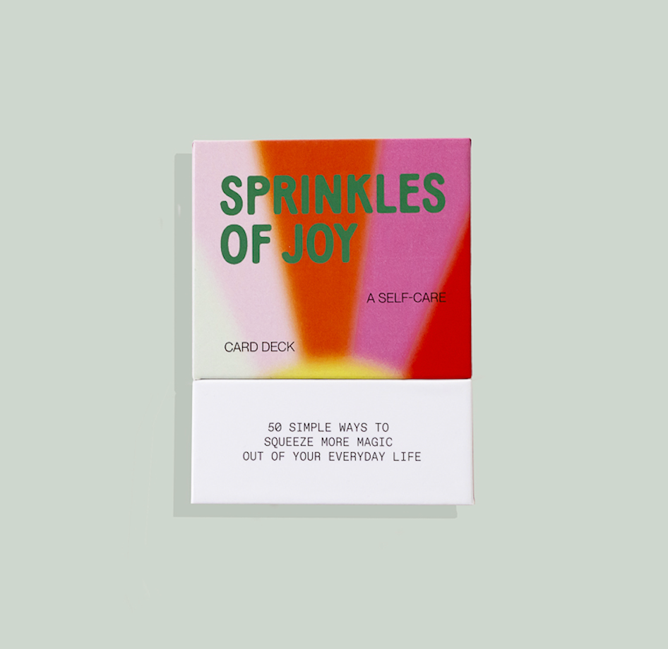 Sprinkles of Joy: 50 Card Deck (Travel Size Galentines Gift)