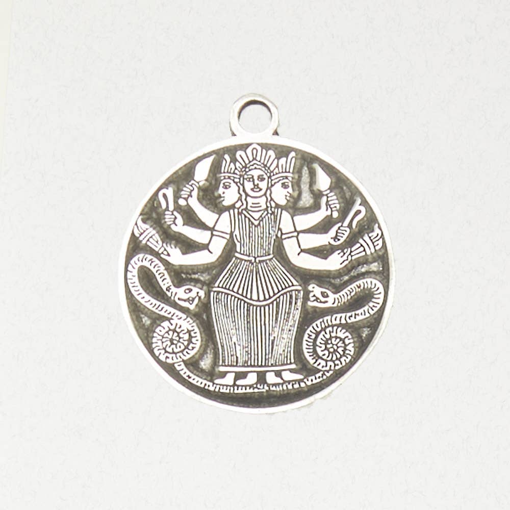 Nirvana Goddess Pendant - Hecate: Pewter