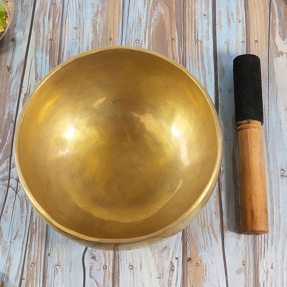 Tibetan Singing Bowl - 7.5" Hand Hammered Bowl