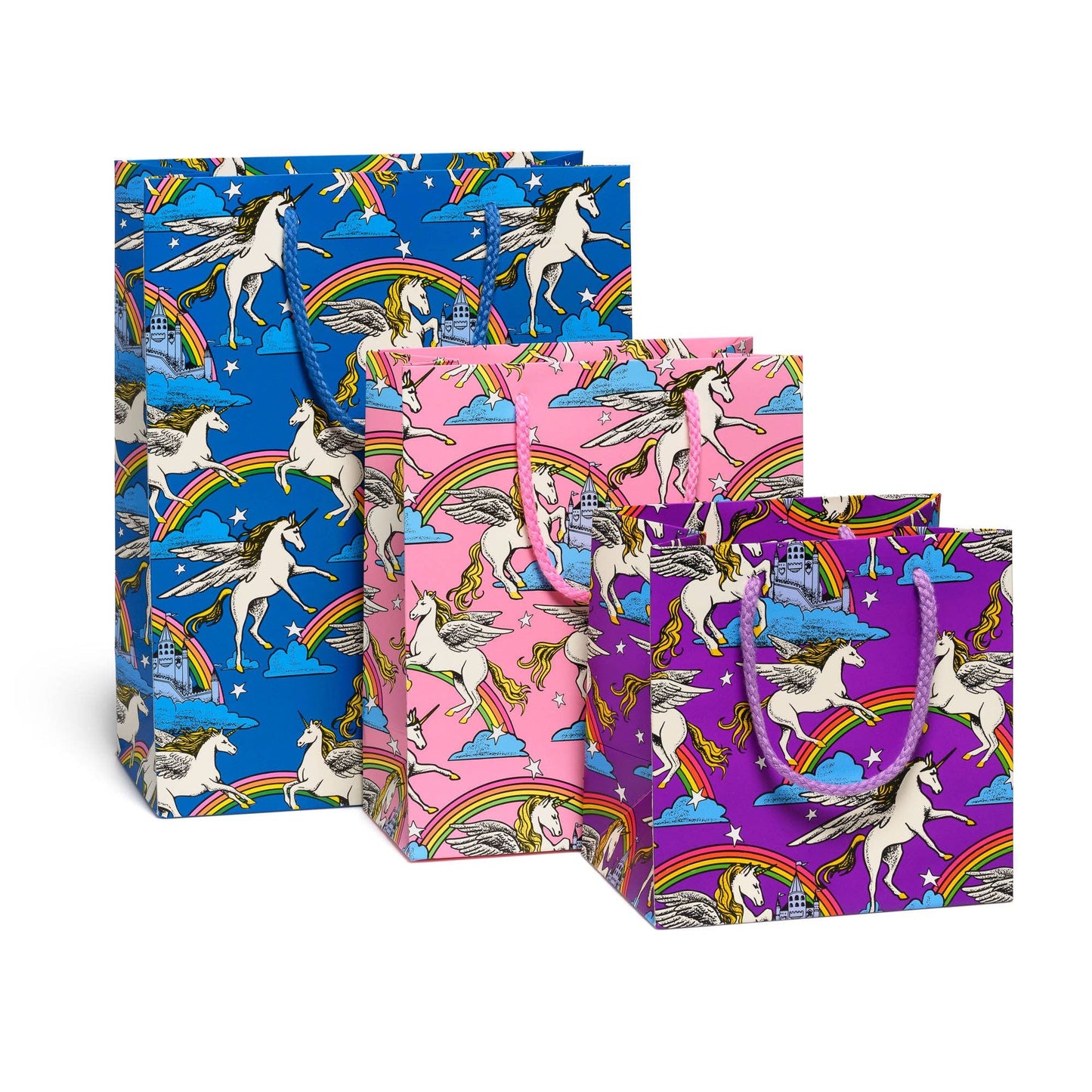 Gift Bag - Red Cap - Unicorn Queen - Small