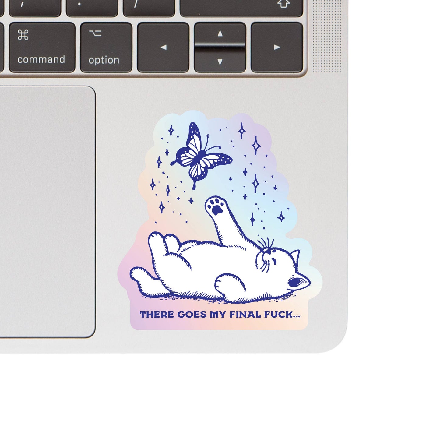 JM Stickers - Final Fuck Kitty Cat Swear High Quality Vinyl Sticker