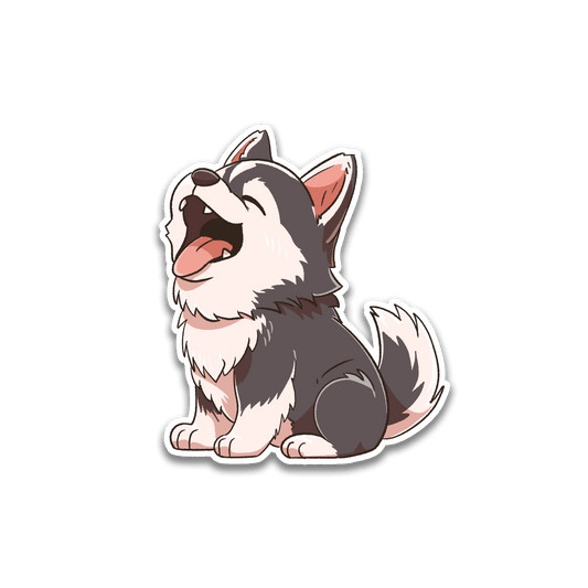 Stickers - S Finn - Husky - 2.6 x 3 in