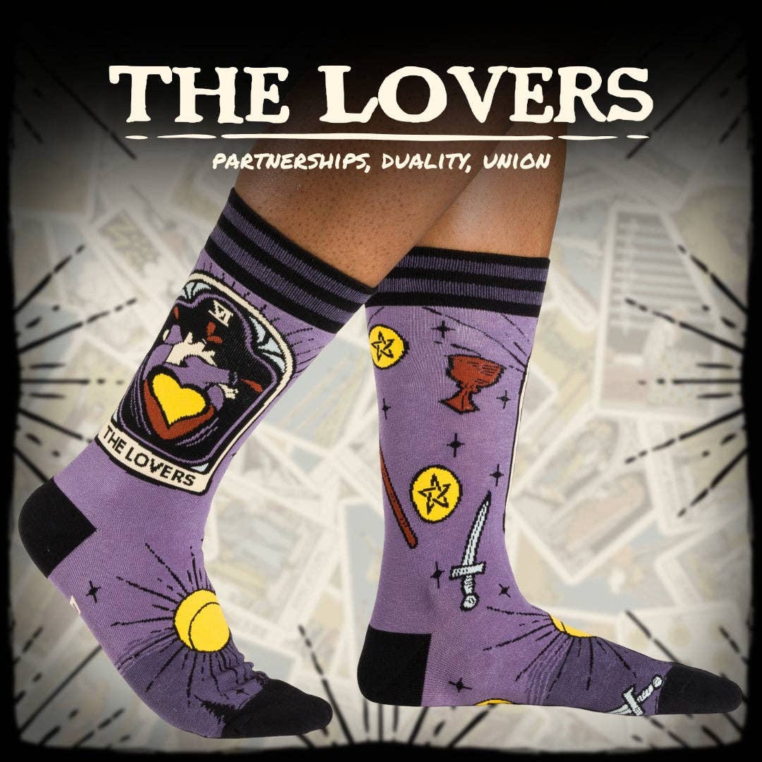 Socks - Foot Clothes - Lovers Tarot Nouveau Crew