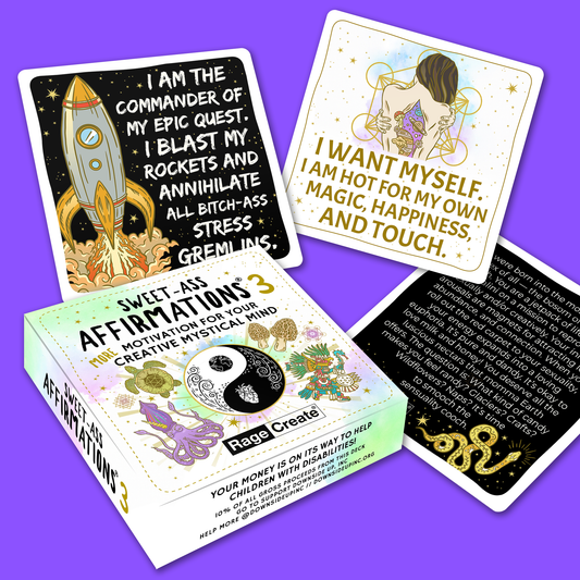 Sweet-Ass Affirmations 3 - 60 Spicy Affirmation Cards