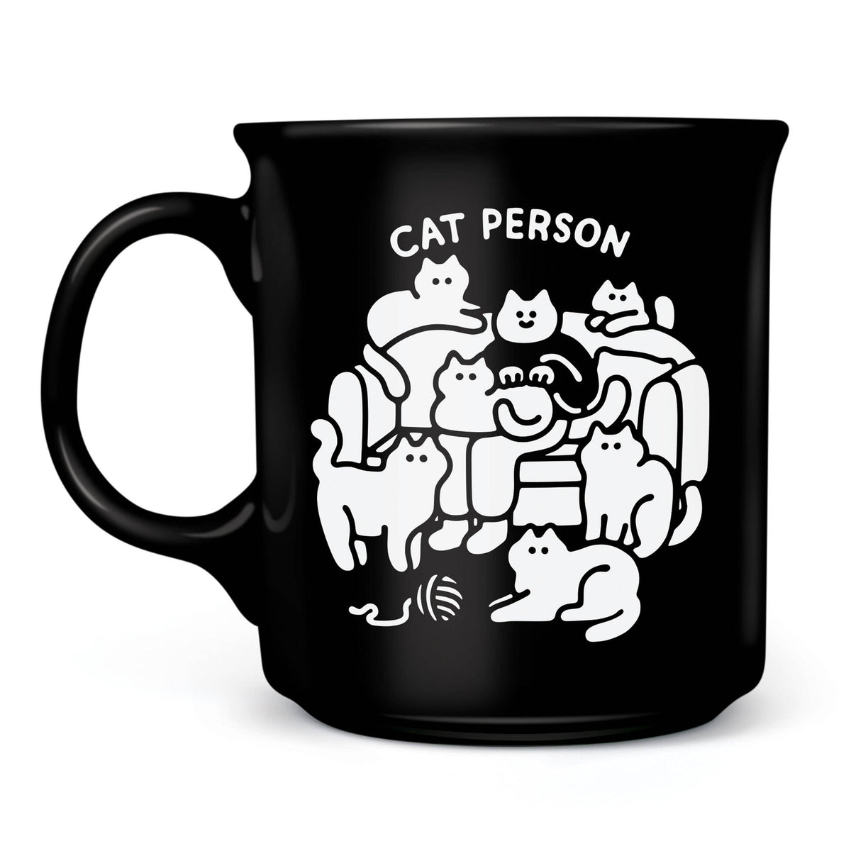 CAT PERSON Say Anything Mug, 16 oz