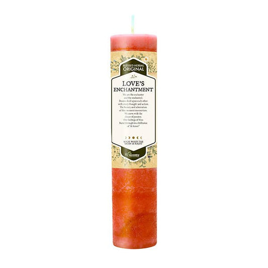 Blessed Herbal Candle Love's Enchantment
