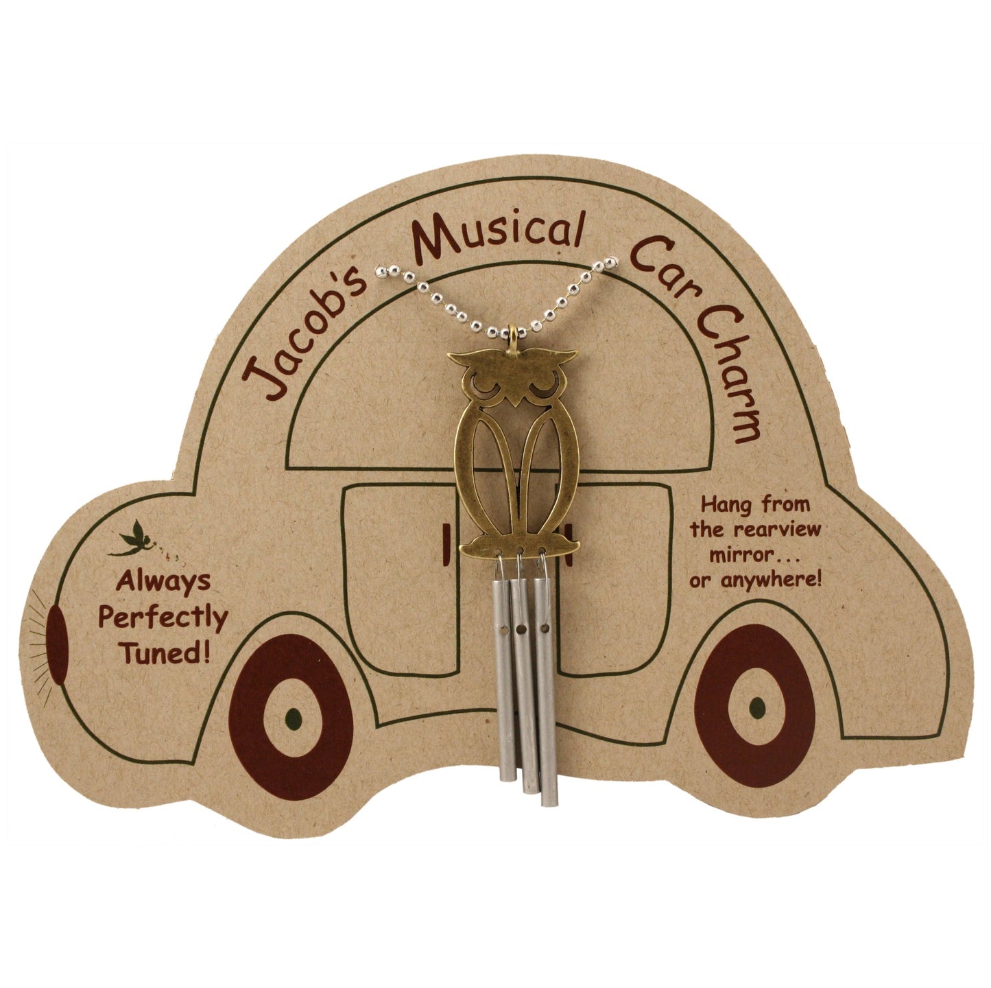 Jacob's Musical Car Charm Chime, Owl