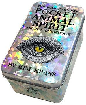 Wild Unknown Pocket Animal Spirit Deck by Kim Krans (in Metal Tin)