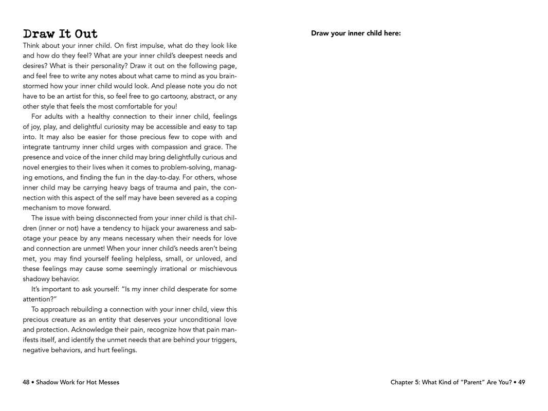Shadow Work for Hot Messes by Mandi Em: Paperback; 224 pages / English