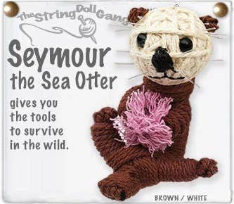 String Doll - Seymour the Sea Otter Keychain