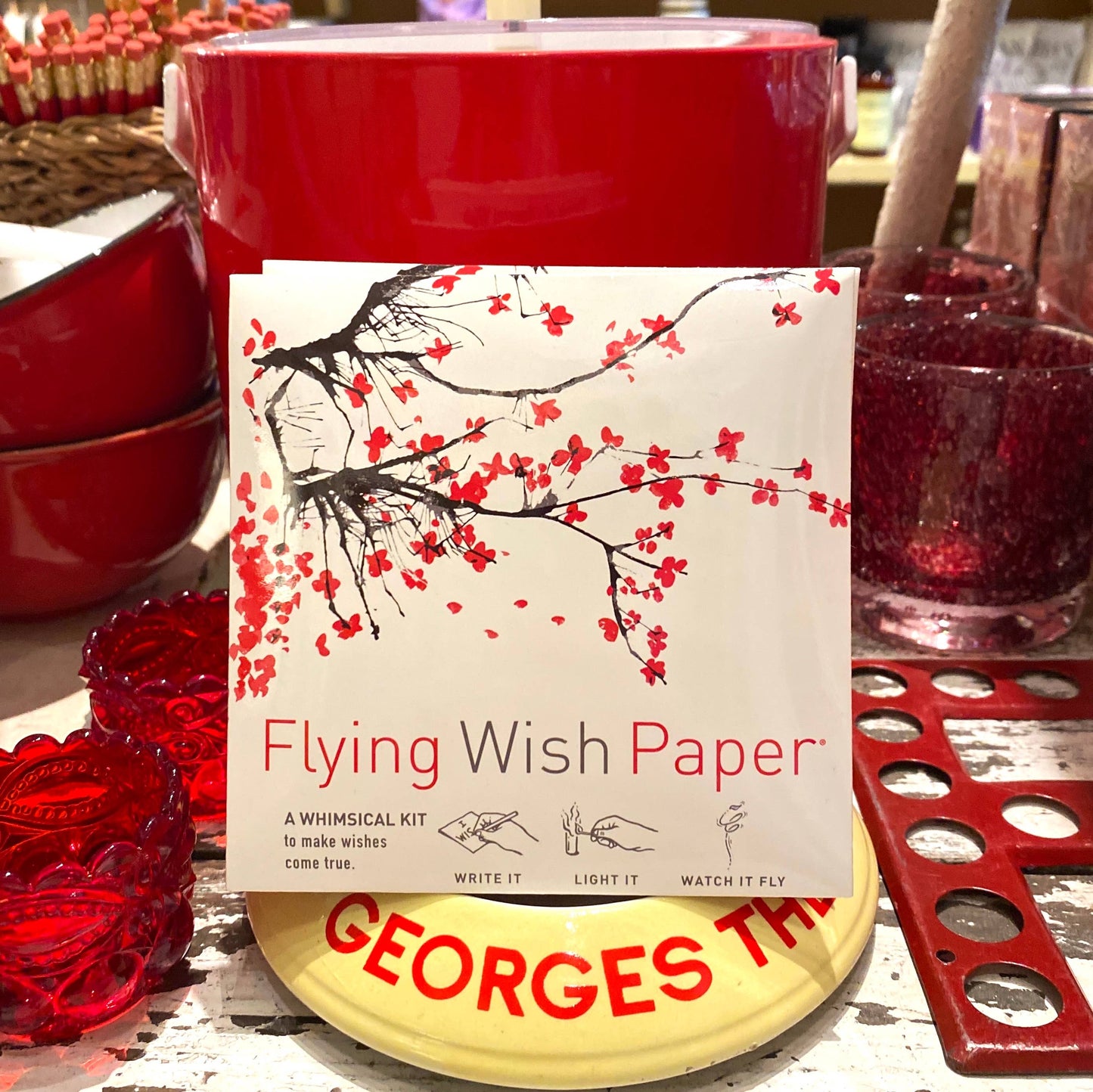 Flying Wish Paper - Sweet Hearts / Mini Kit / 15 WISH PAPER™ + Accessories (Not pictured)