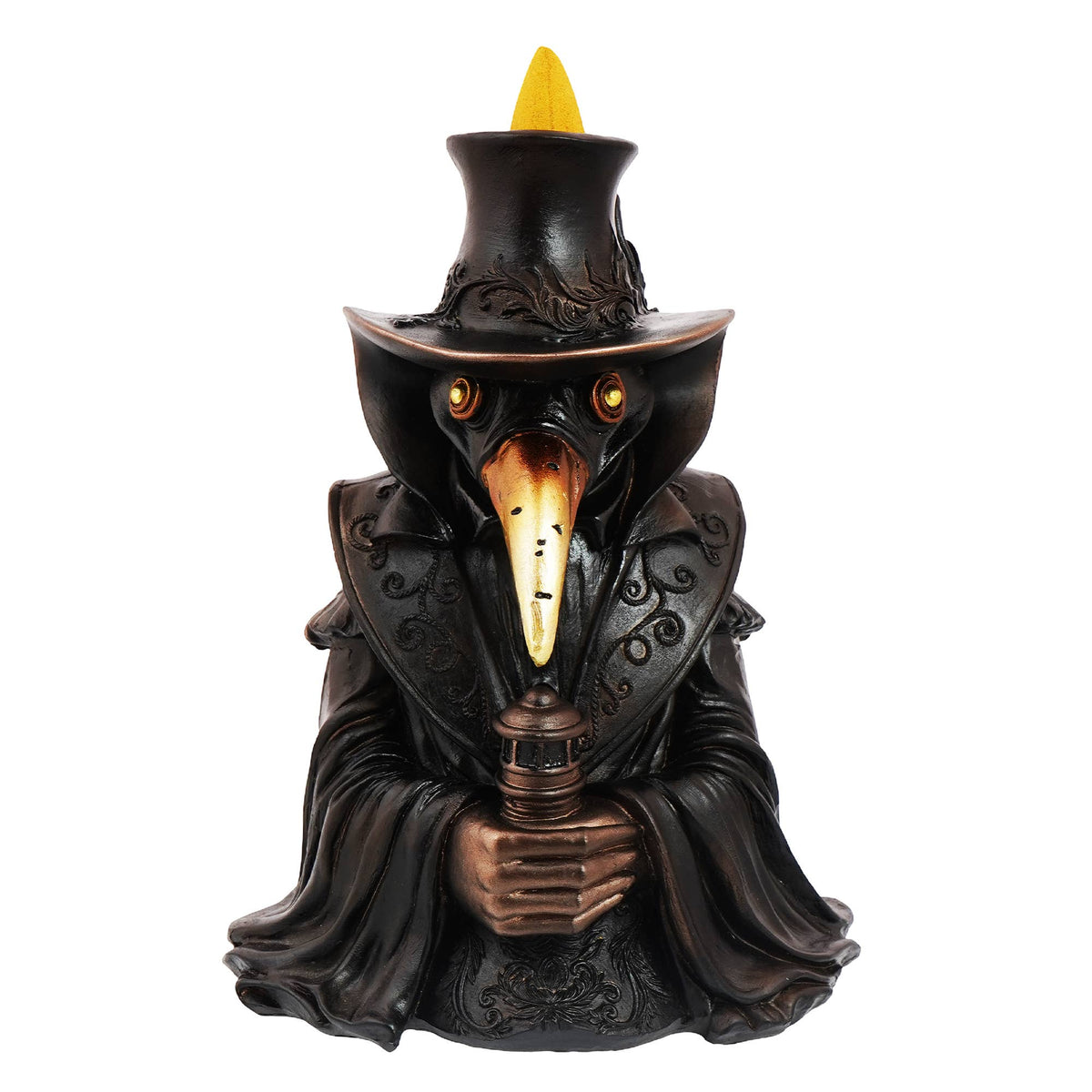 Plague Doctor Back Flow Incense Burner