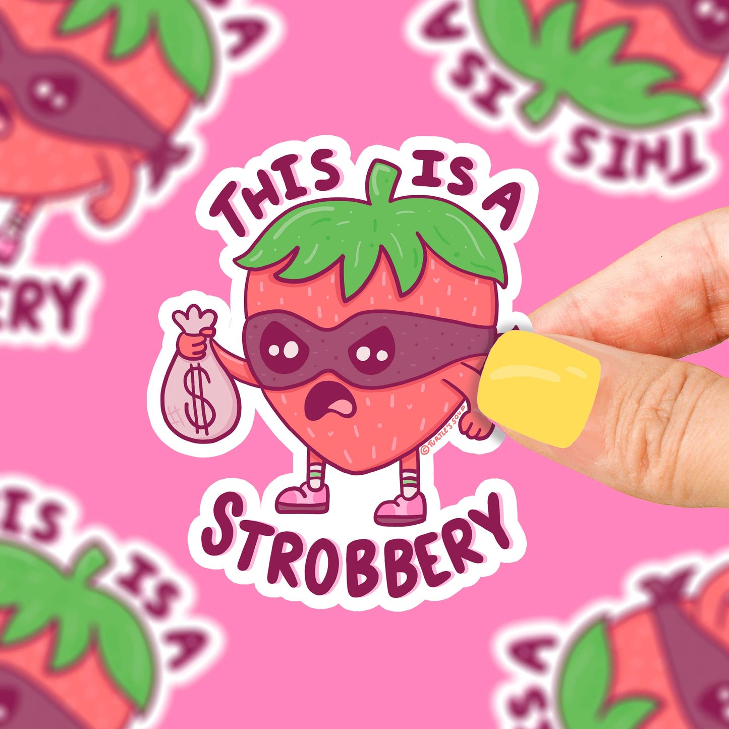 Stickers - TS - This is a Strobbery