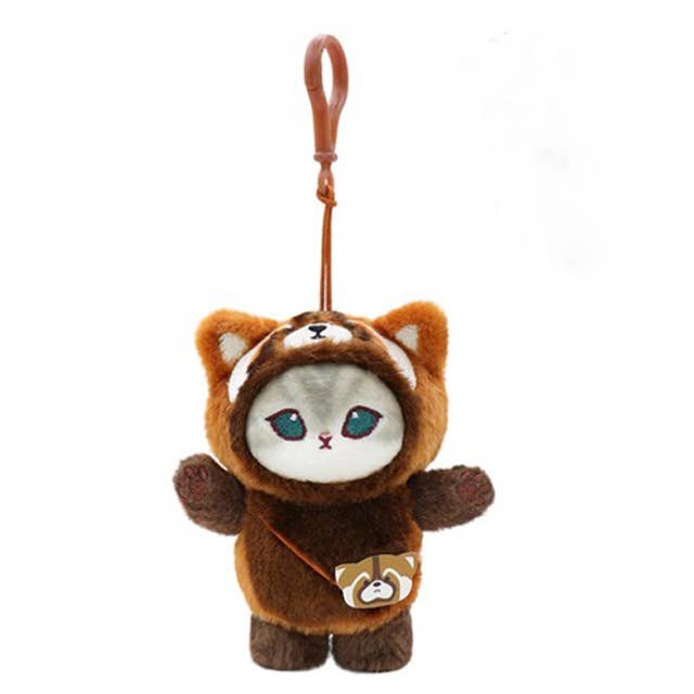 Restock! Mofusand Plush Keychain 9cm – Animal Costume Series