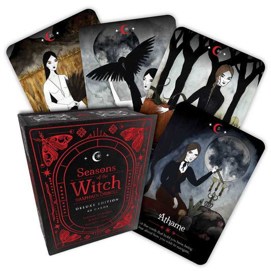 Seasons of the Witch: Samhain Oracle DELUXE EDITION by Lorriane Anderson: Flashcards; 184 pages / English
