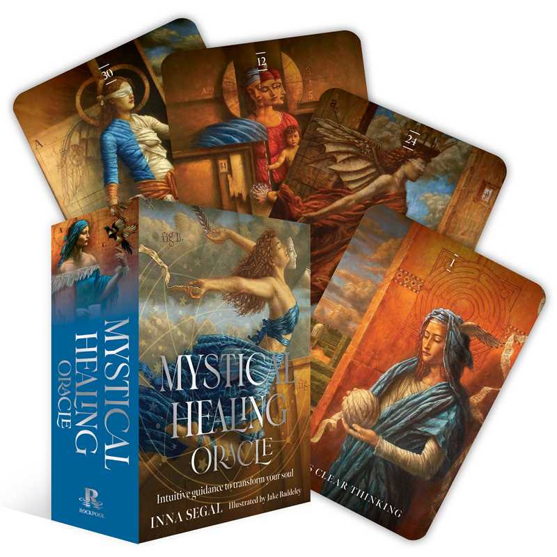 Mystical Healing Oracle by Inna Segal: Flashcards; 96 pages / English
