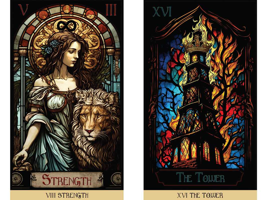 Stained Glass Tarot by James Edward