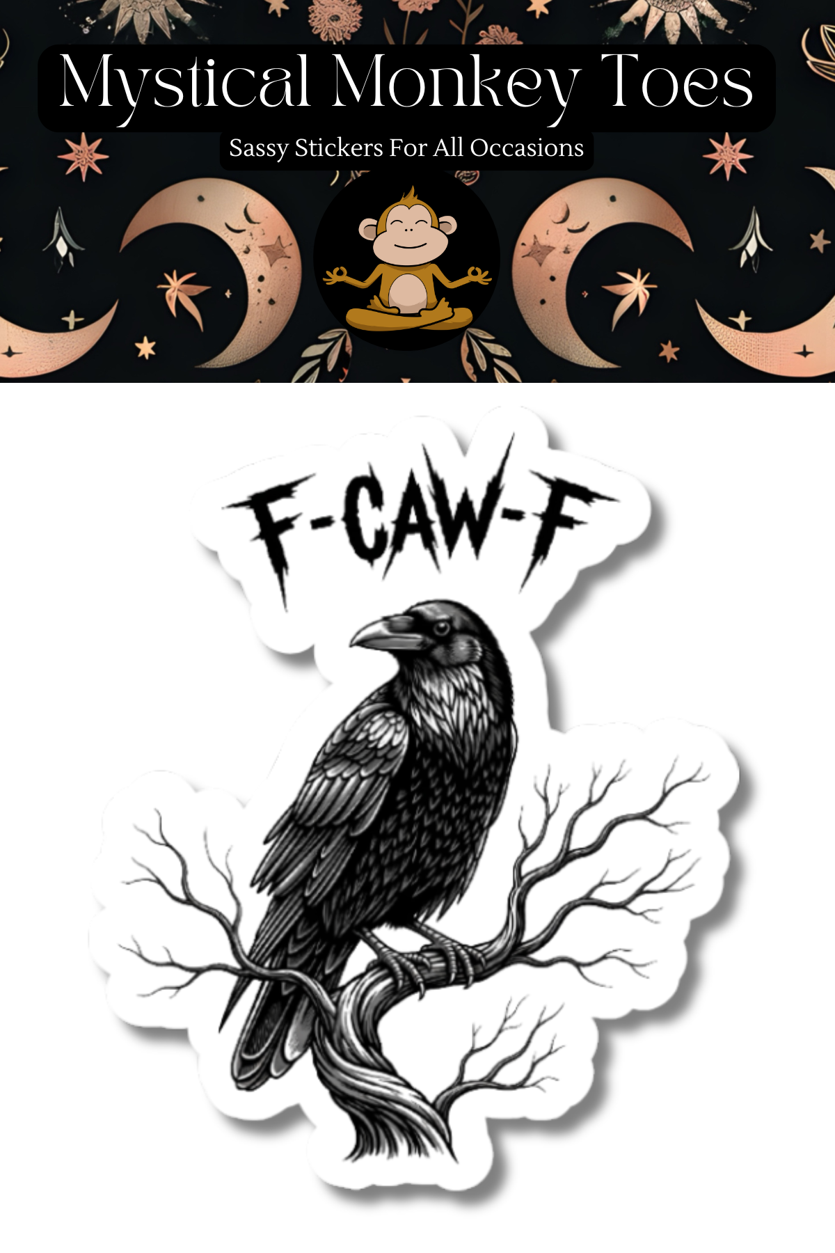 MMT Stickers - F Caw F Vinyl Sticker