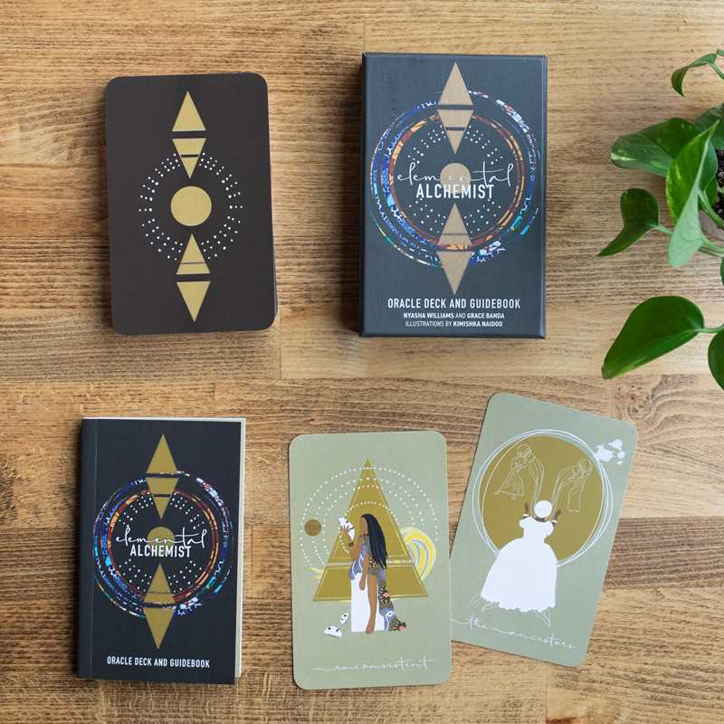 Elemental Alchemist Oracle Deck and Guidebook by Nyasha  Williams