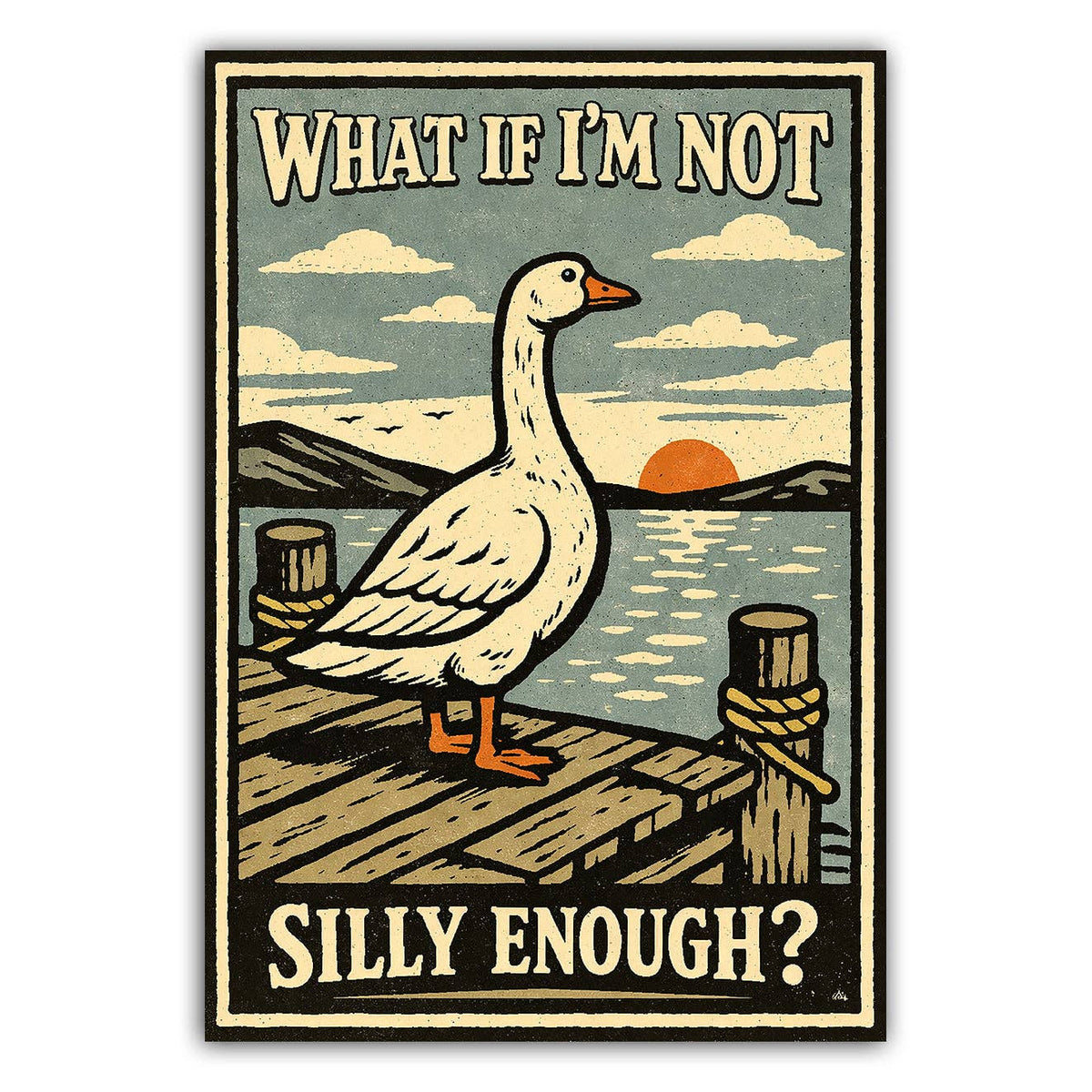 SF - What If I'm Not Silly Enough Sticker