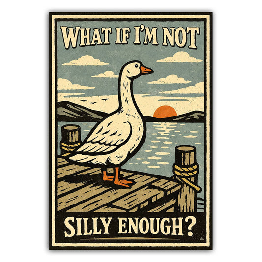 SF - What If I'm Not Silly Enough Sticker