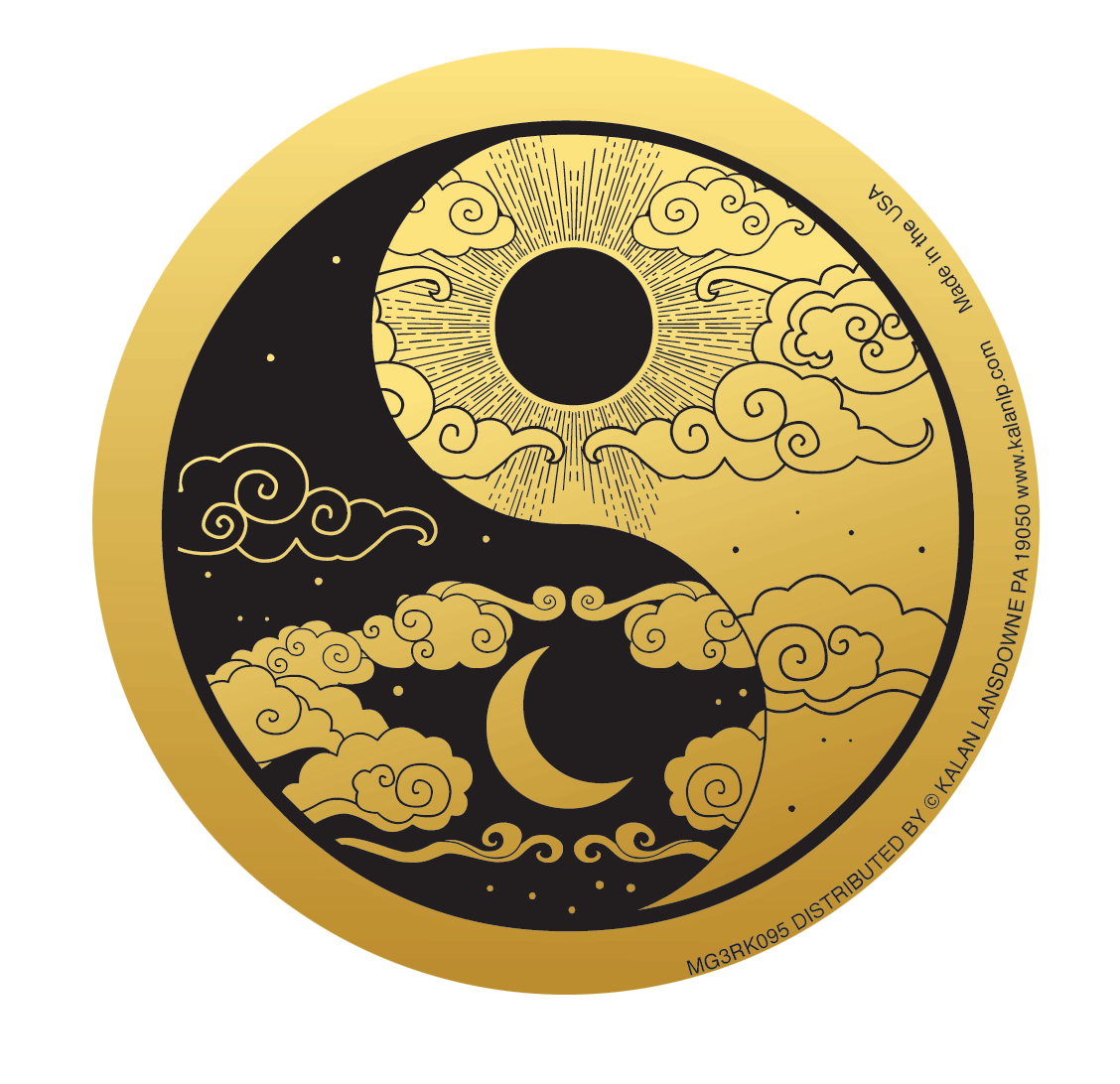 Round Magnet BODY & SOUL Ying Yang