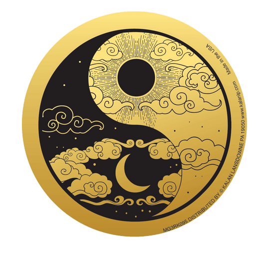 Round Magnet BODY & SOUL Ying Yang