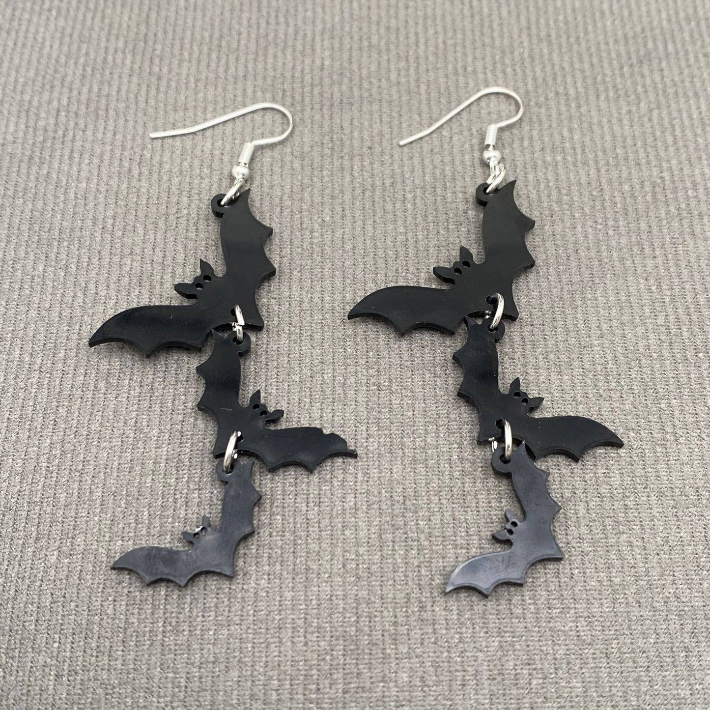 Bat Dangle Earrings