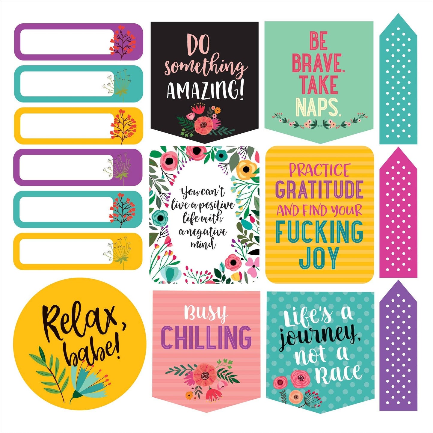 Sticker Book - Inner F*cking Peace