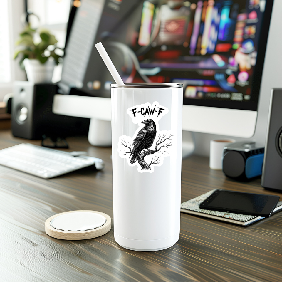 MMT Stickers - F Caw F Vinyl Sticker