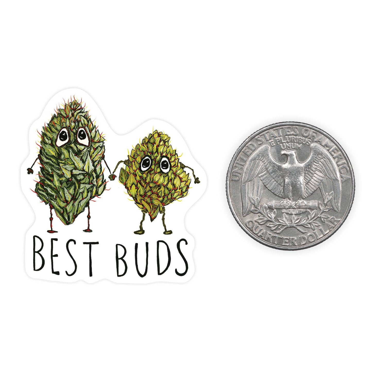 Best Buds - Mini Sticker