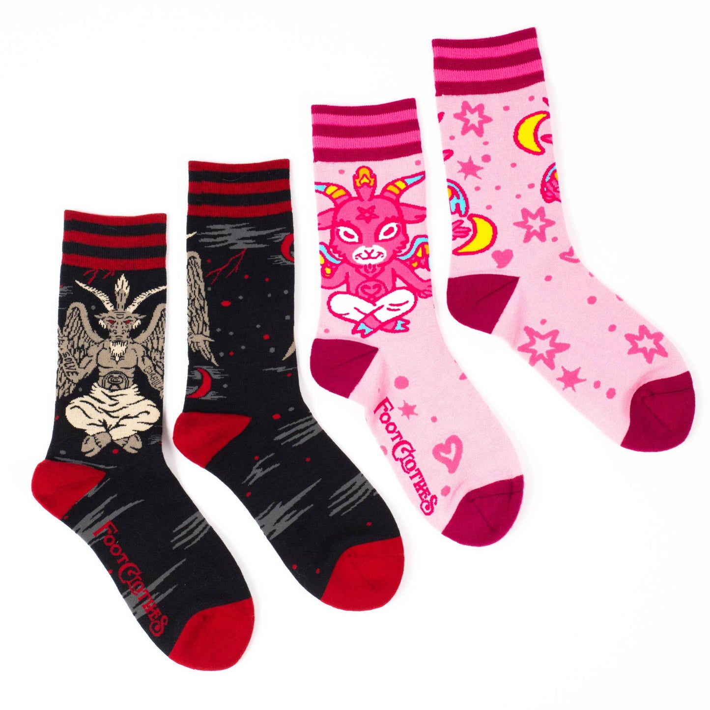 Socks - Foot Clothes - Cute Baphomet