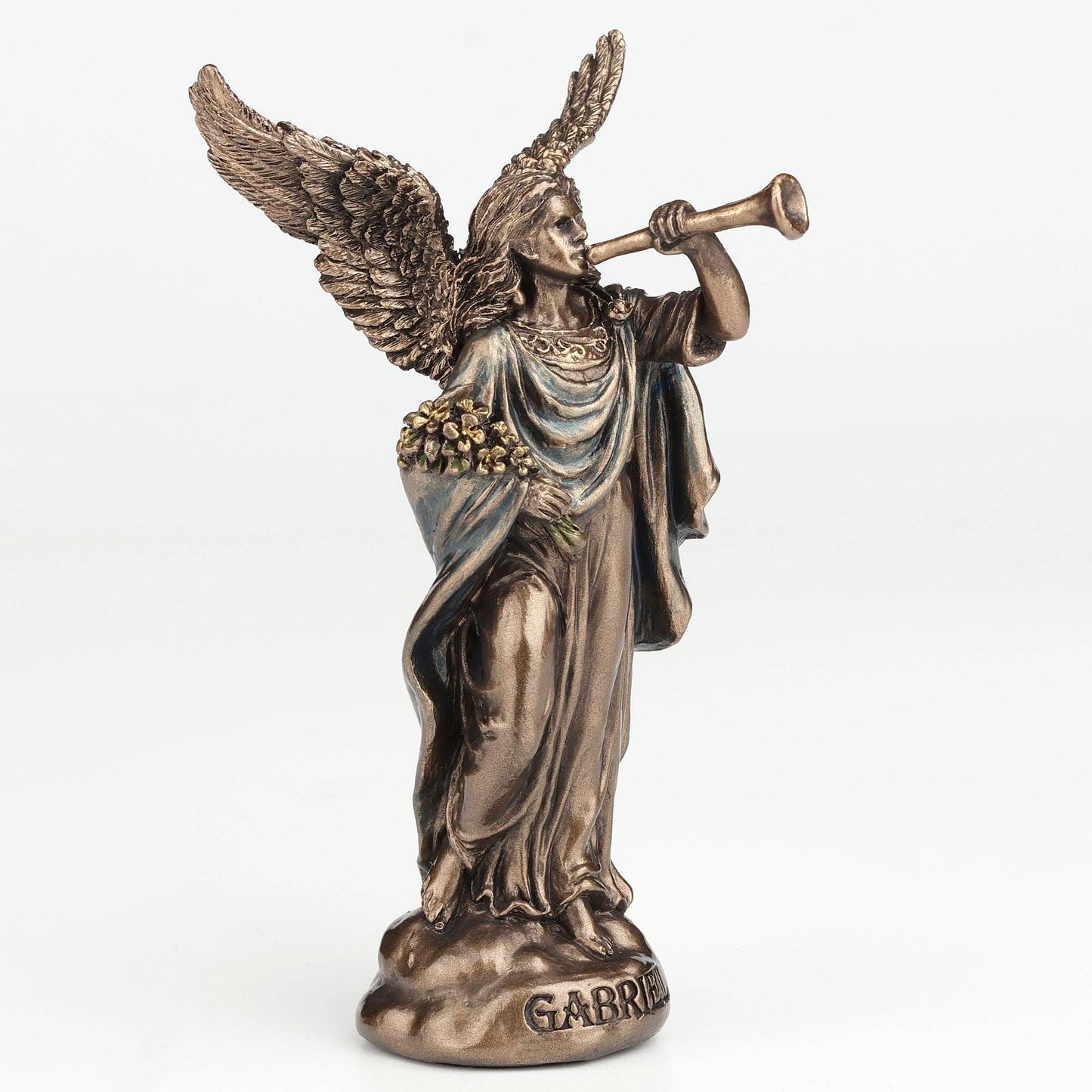 Archangel Saint Gabriel Blowing Trumpet Mini