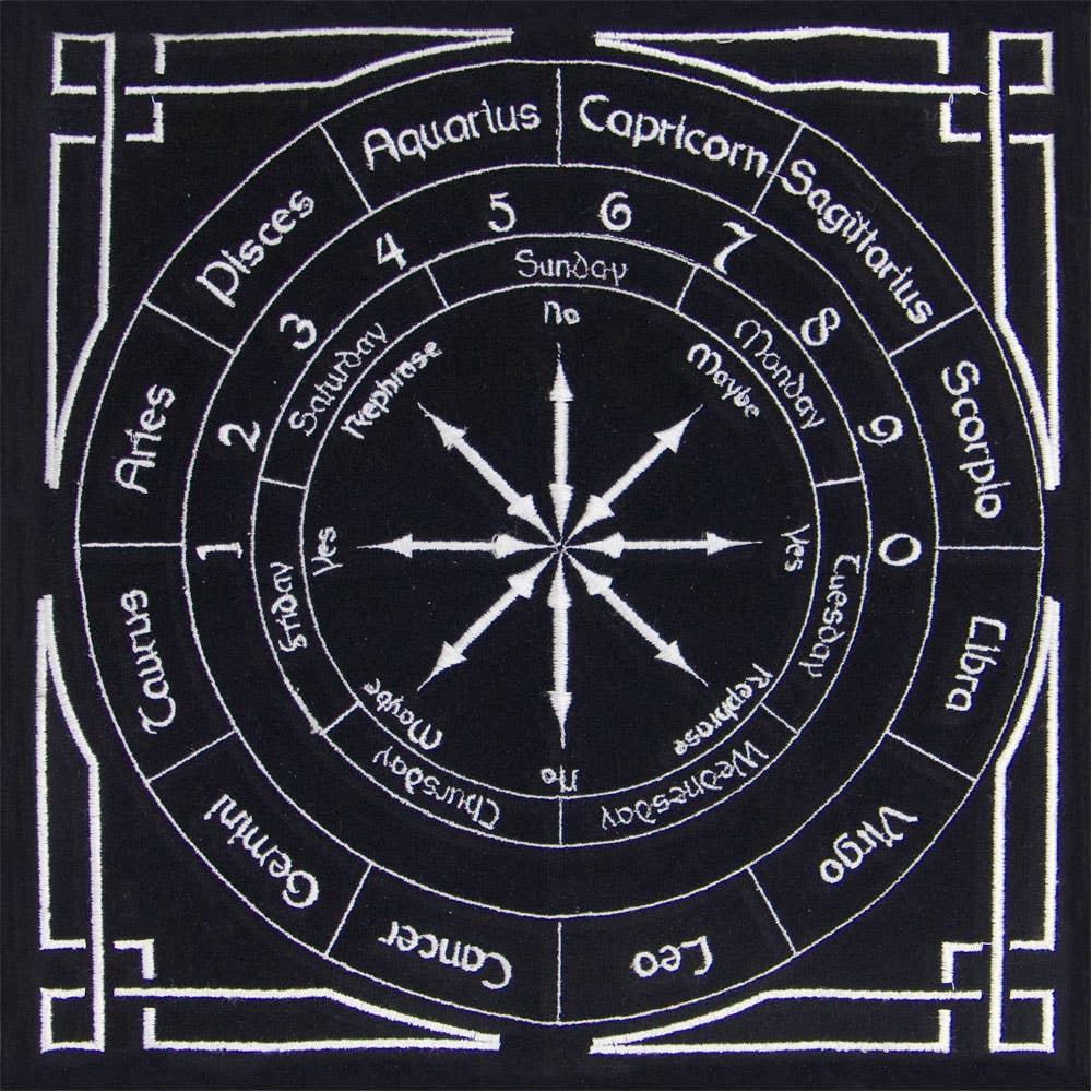Pendulum Mat Astrology Vision Quest Bookstore