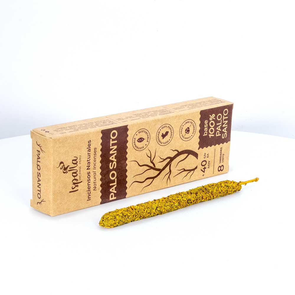Ispalla Natural Incense - Palo Santo (8 Sticks): Palo Santo