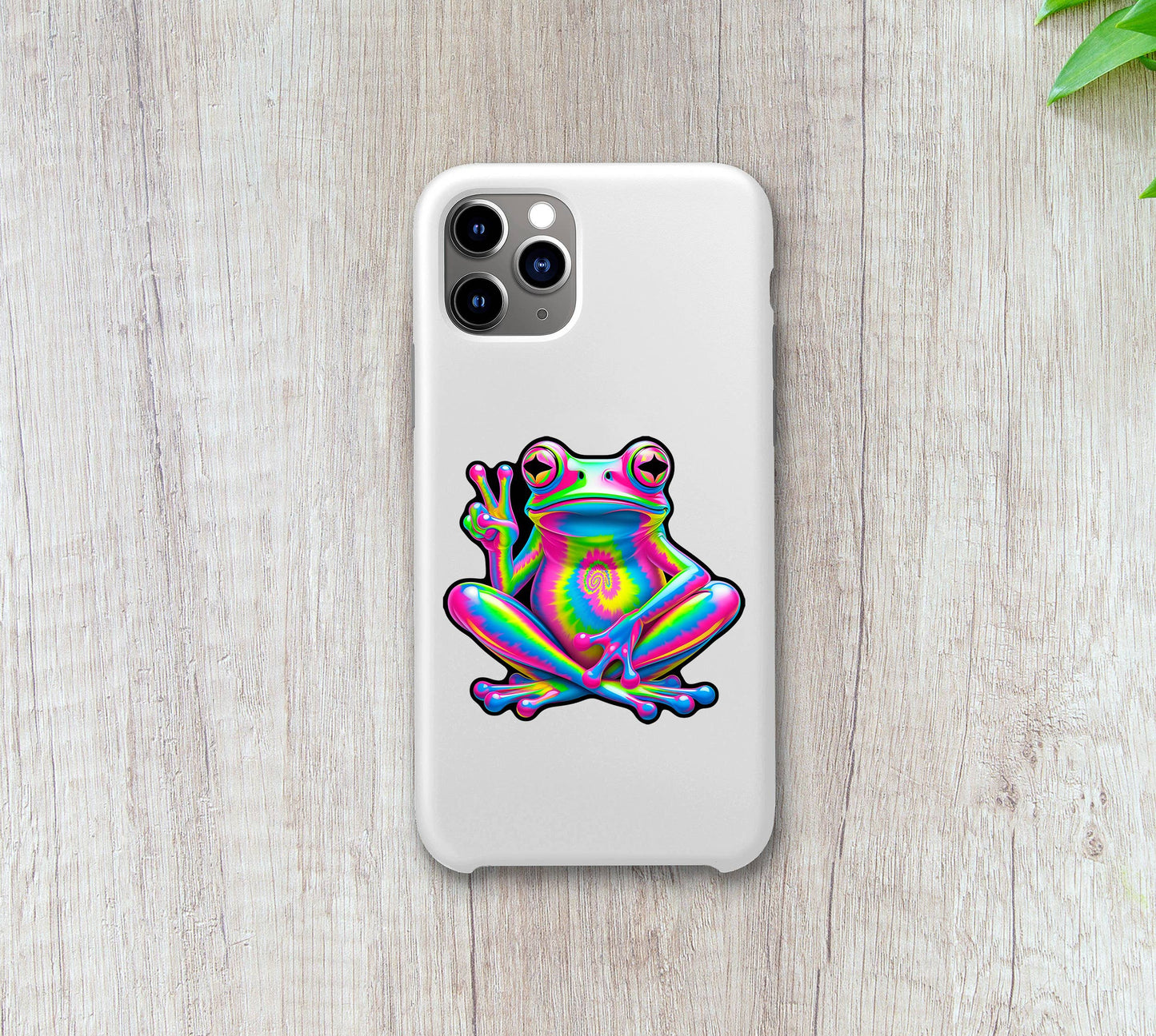 Stickers- OZ - Vibrant Peace Frog