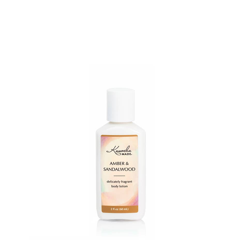 Amber and Sandalwood Body Lotion: 6oz