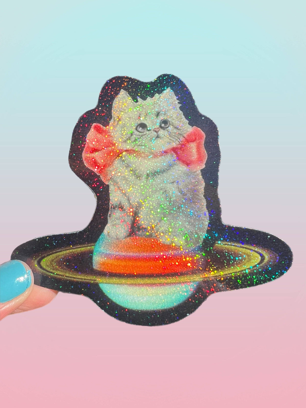 Sticker AW - Planetary Kitten 3 Inch