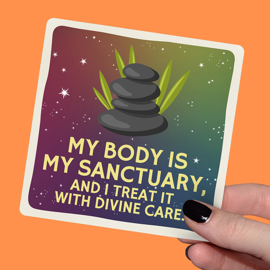 Sweet-Ass Affirmations Deck - 60 Potent Affirmation Cards