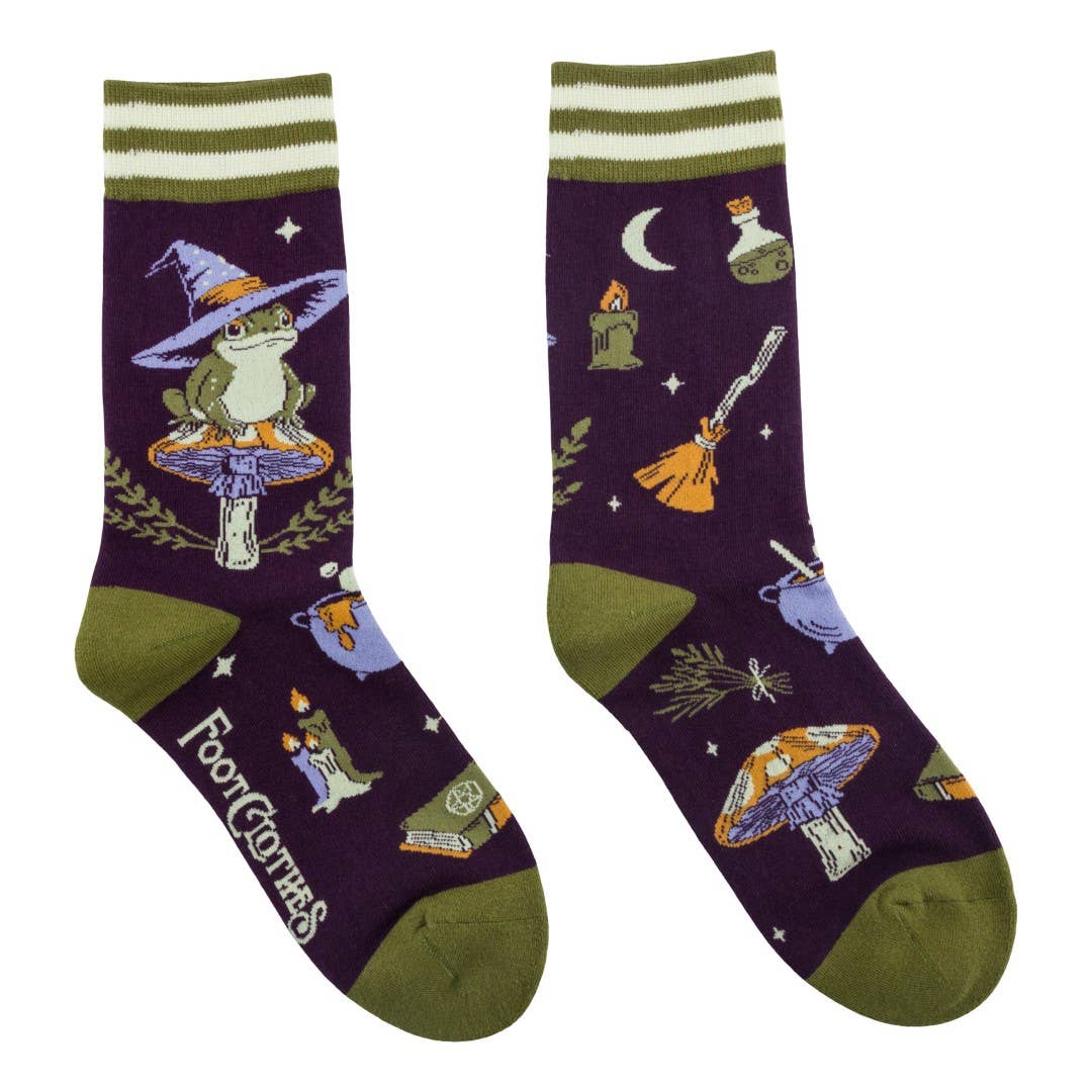 Foot Clothes - Archtoad of Hatville Crew Socks