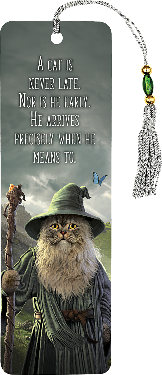 Catdalf Beaded Bookmark