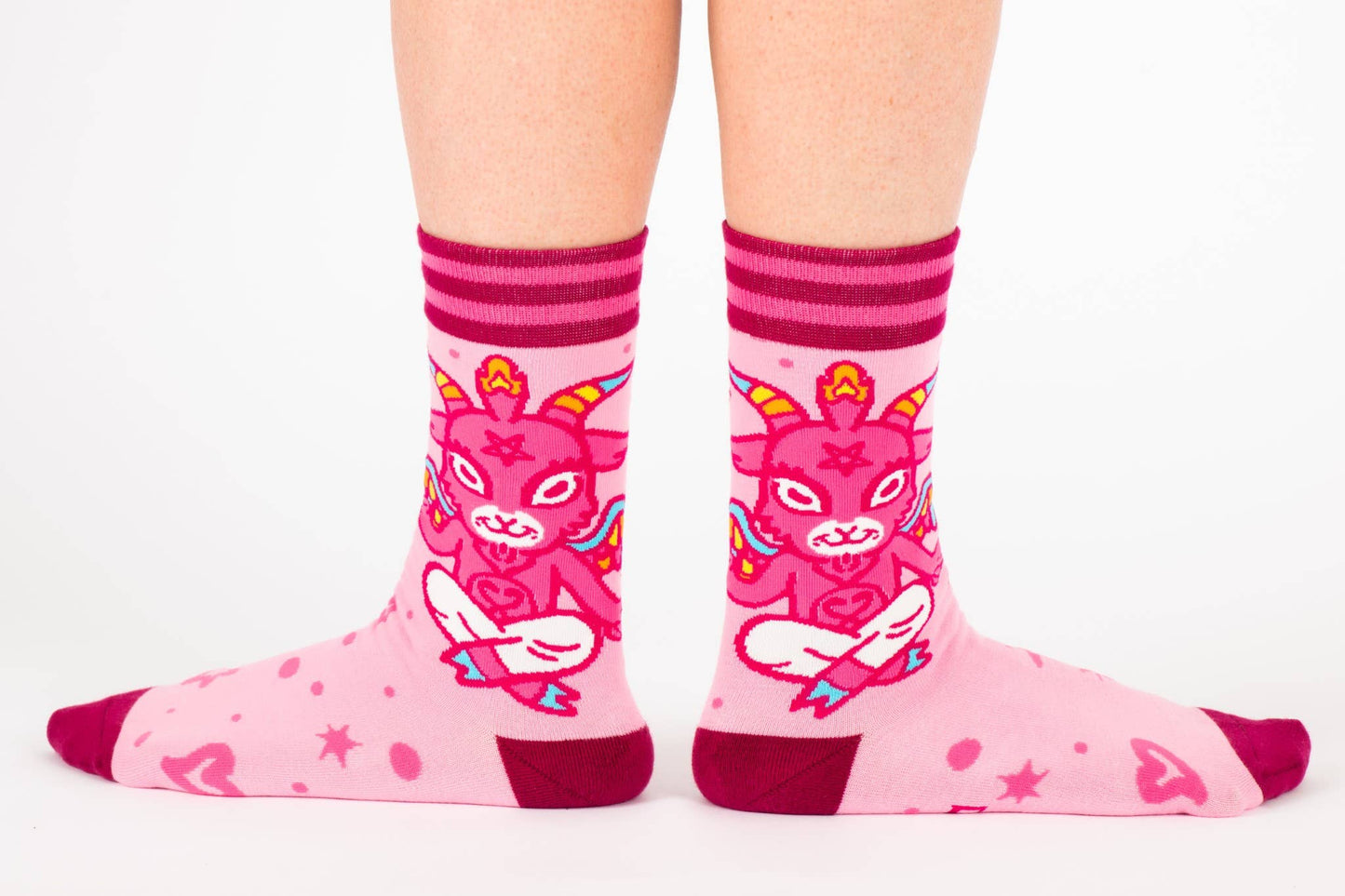 Socks - Foot Clothes - Cute Baphomet