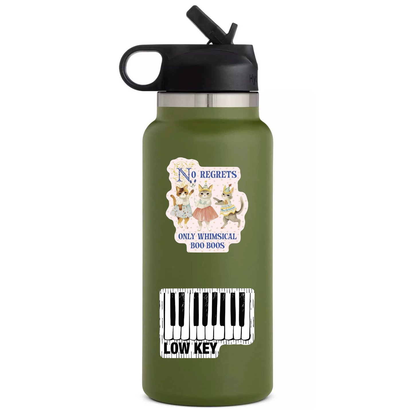 JM Stickers - Funny Cute Coquette Kitty Cat High Quality Vinyl Sticker