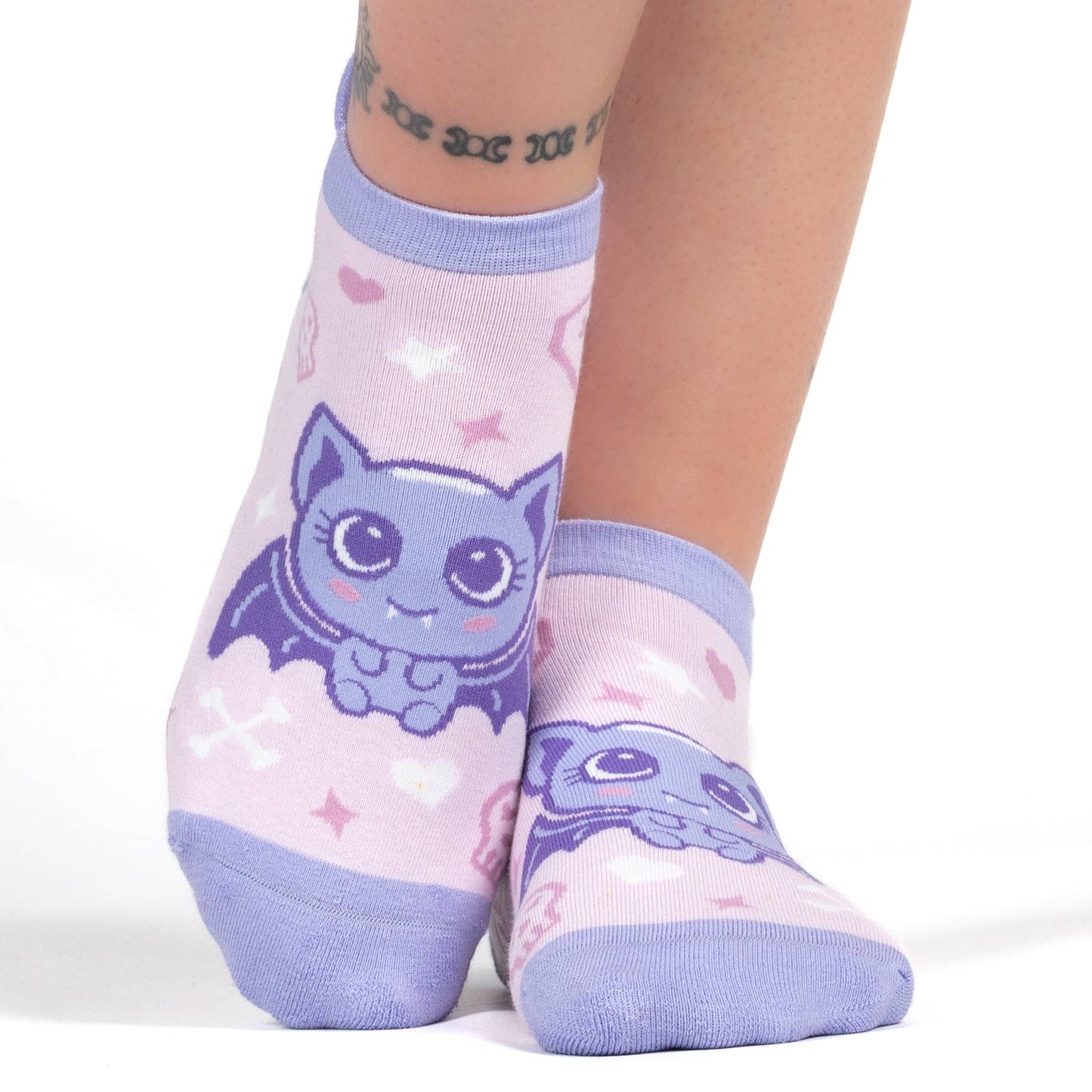 Foot Clothes - Widdle Bat Guy Ankle