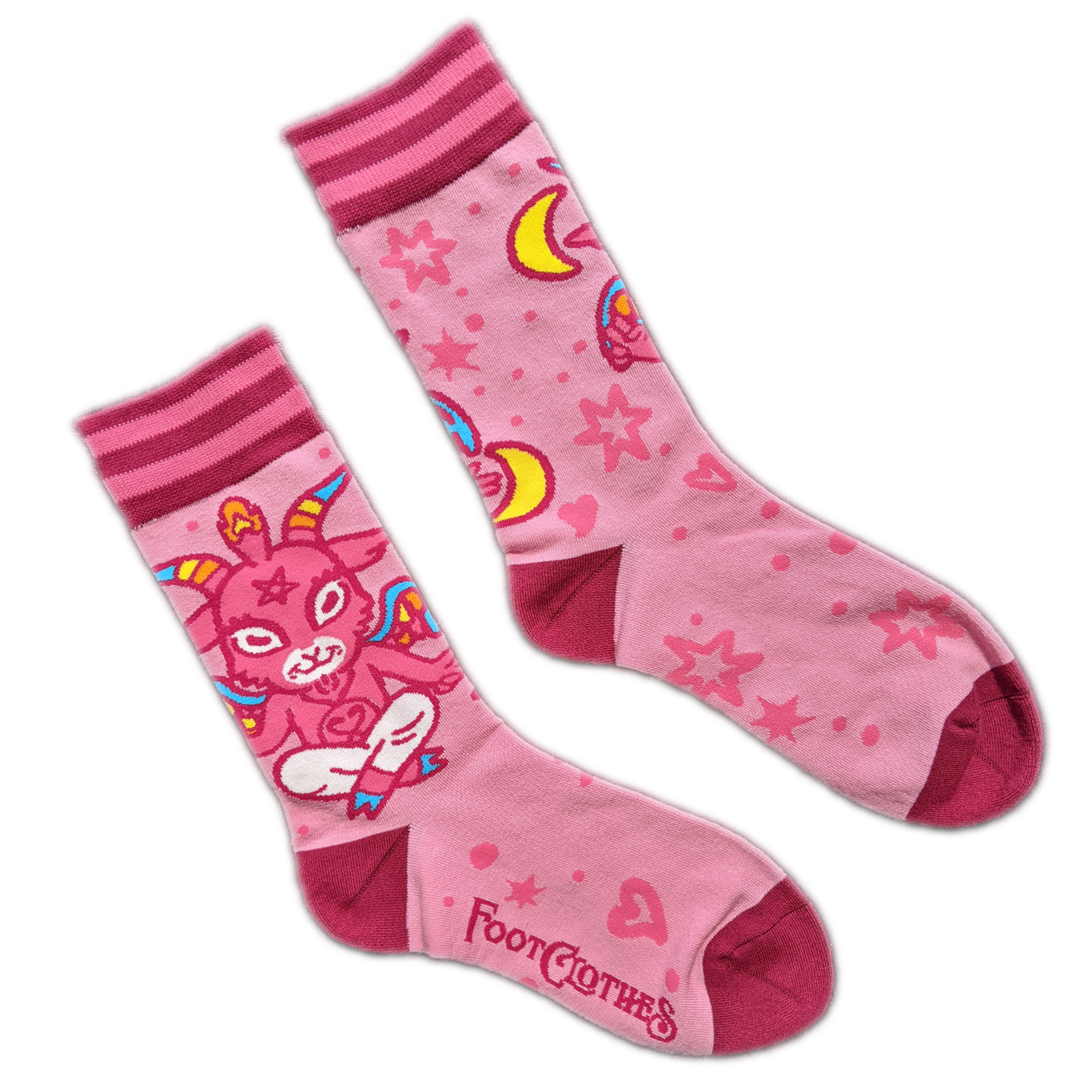 Socks - Foot Clothes - Cute Baphomet