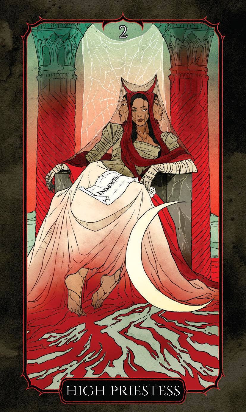 The Vampire's Tale Tarot Deck (Halloween Tarot Deck)