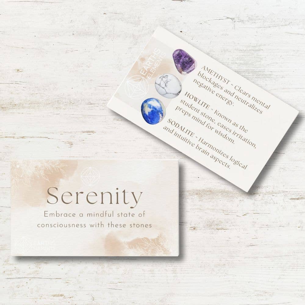 Intentions Bracelet Set - Serenity 4mm